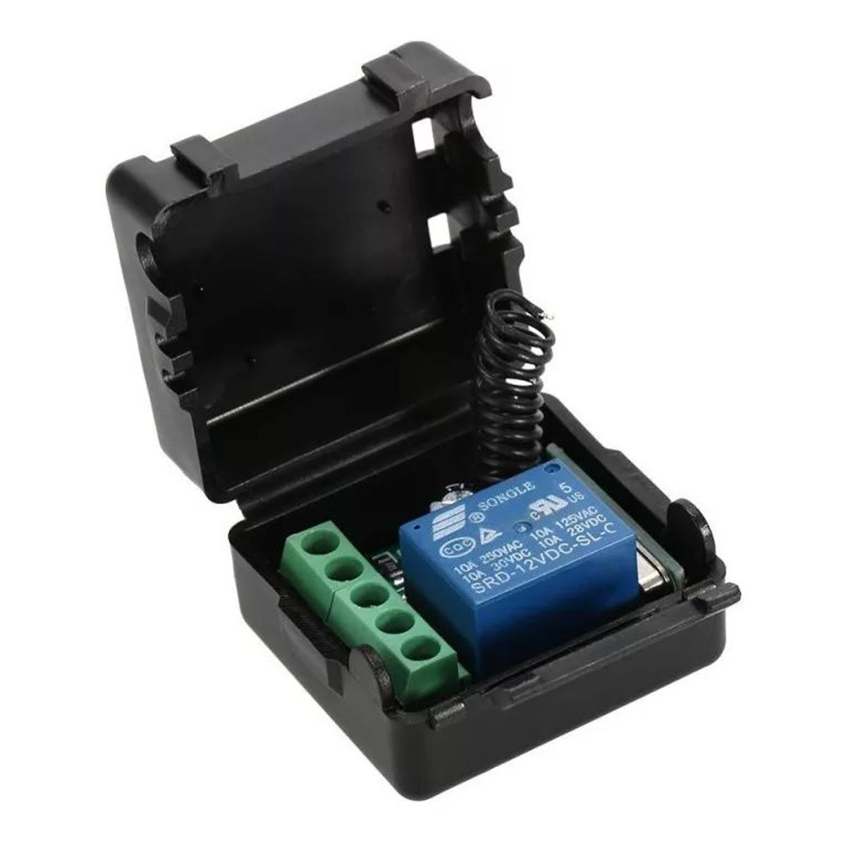 KUANGYE - Módulo Receptor Relé Rf 12v 433mhz Sin Control solo Rele