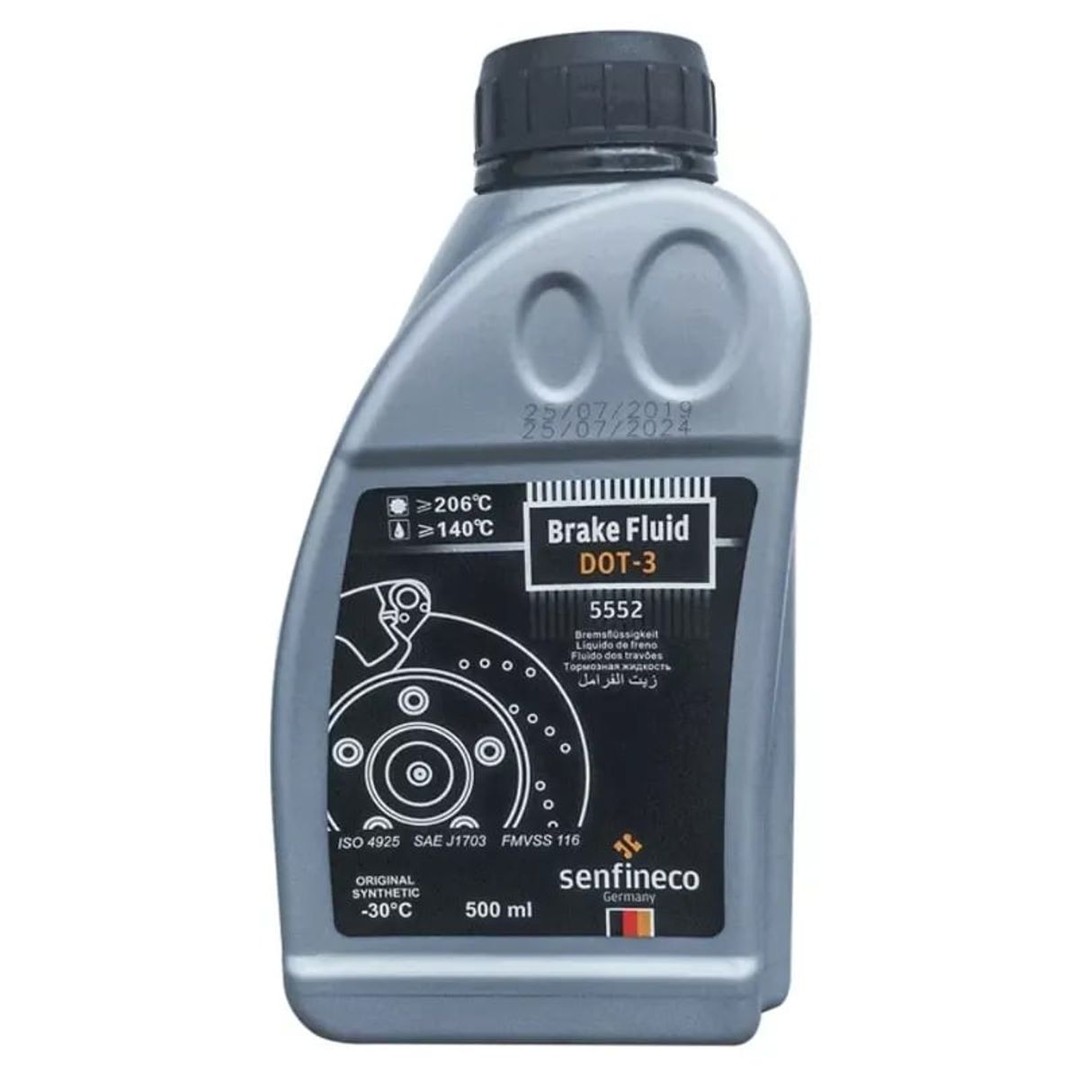 GENERICO - Liquido De Frenos Dot 3 500 Ml Senfineco