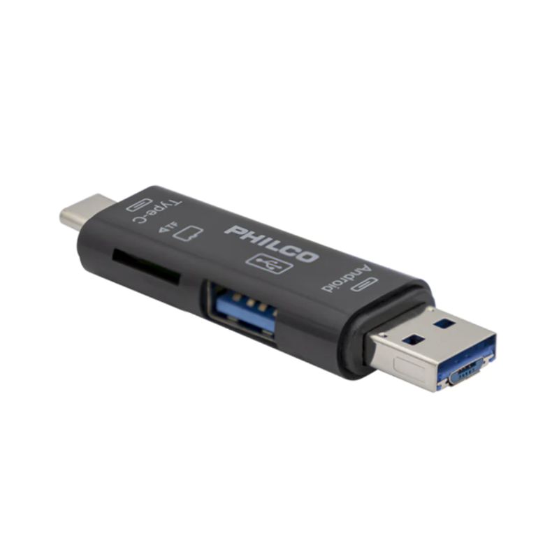 PHILCO - Lector micro Philco SD/USB 3 en 1 OTG  79144