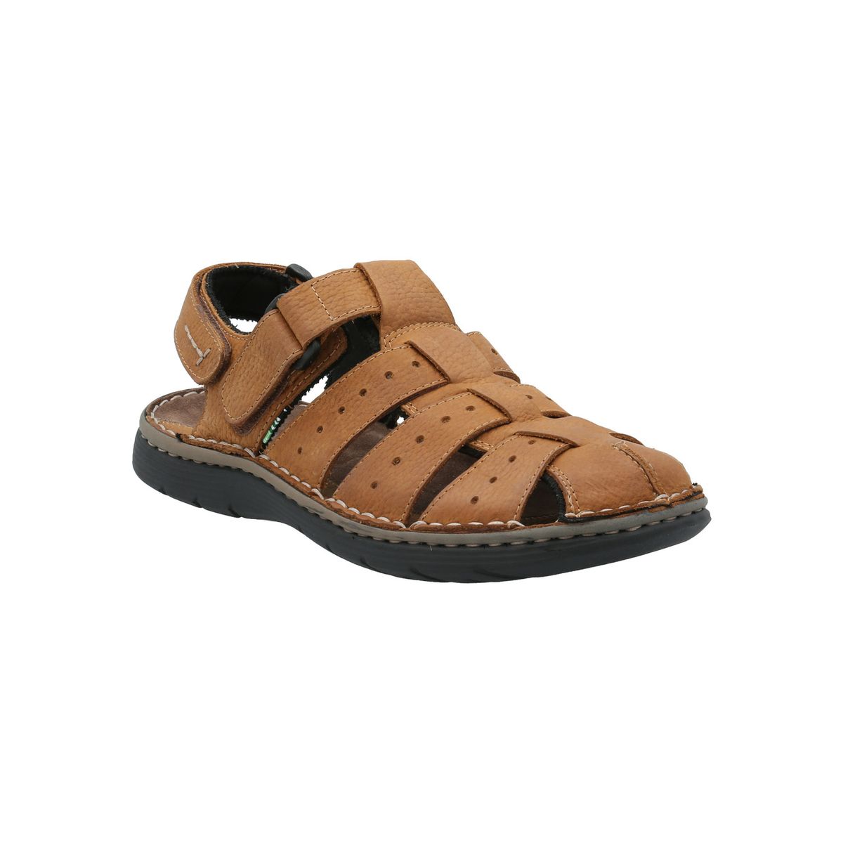 ROCKFORD - Sandalia Cuero Hombre Riqui Café ROCKFORD