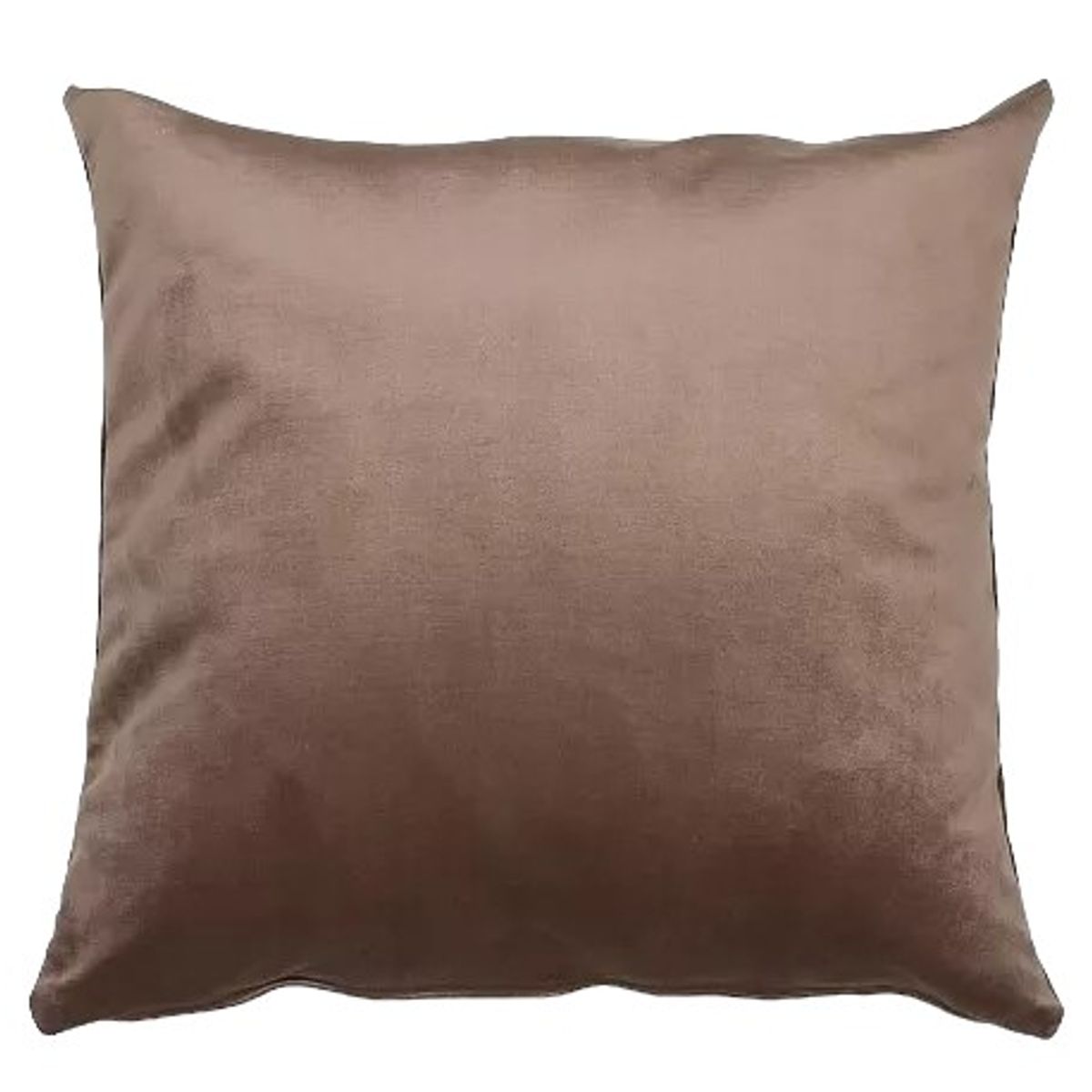 GENERICO - Pack 4 Funda Velvet De Cojín Terciopelo 45x45 Marron
