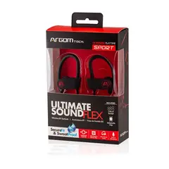 ARGOMTECH - Audifonos deportivos bluetooth Negro
