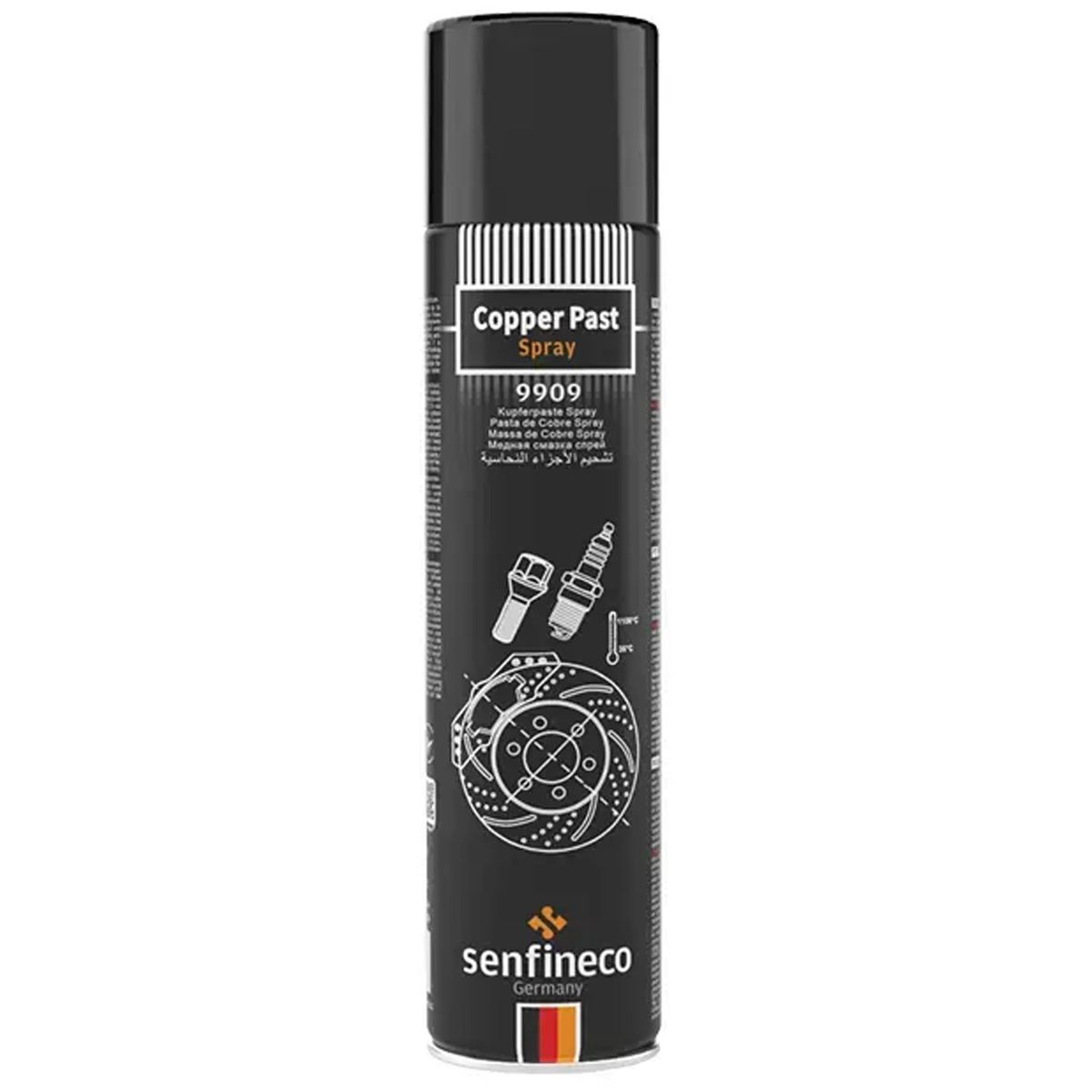 GENERICO - Spray Lubricante Anticorrosivo De Cobre Alta Temp Senfineco