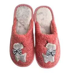 MPROPIA - Pantufla Premium Zapato Descanso Mujer Perrito 8D