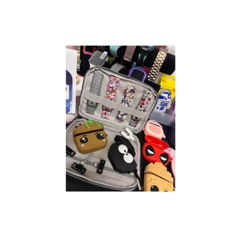 GENERICO - Organizador De Correas Y Accesorios Para Smartwatch-modelo 2-GRIS