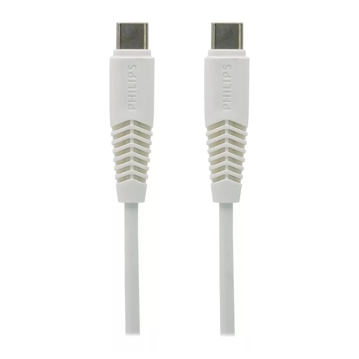 PHILIPS - Cable Carga Rapida USB C A USB C 120cm Blanco 2DLC5531CB