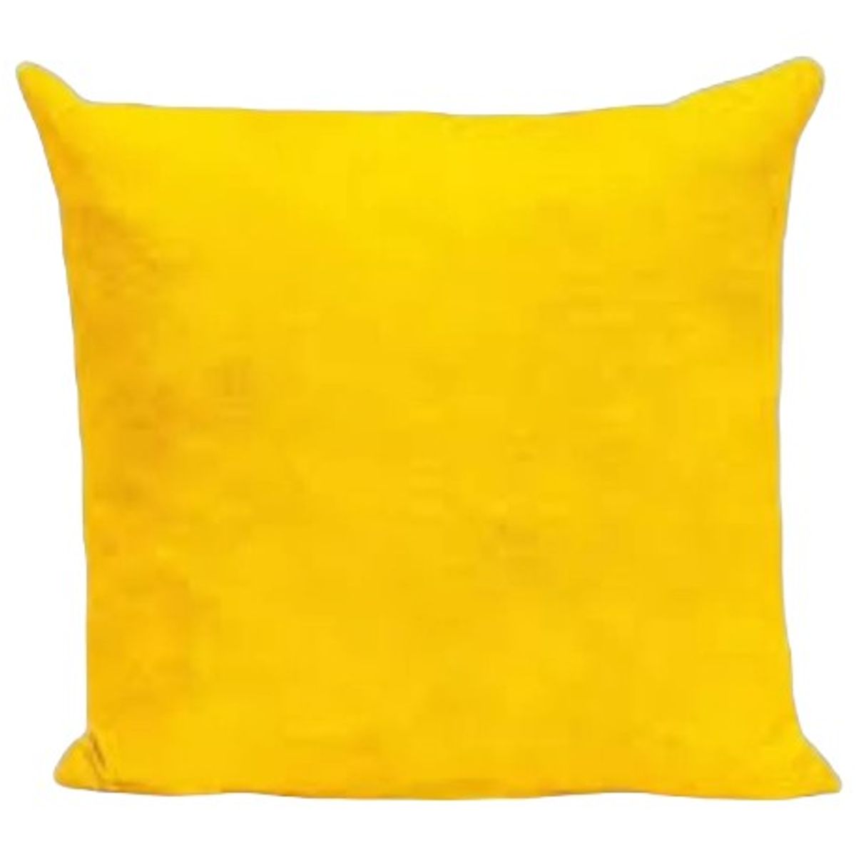 GENERICO - Pack 6 Fundas Velvet De Cojín Terciopelo 45x45 Amarillo