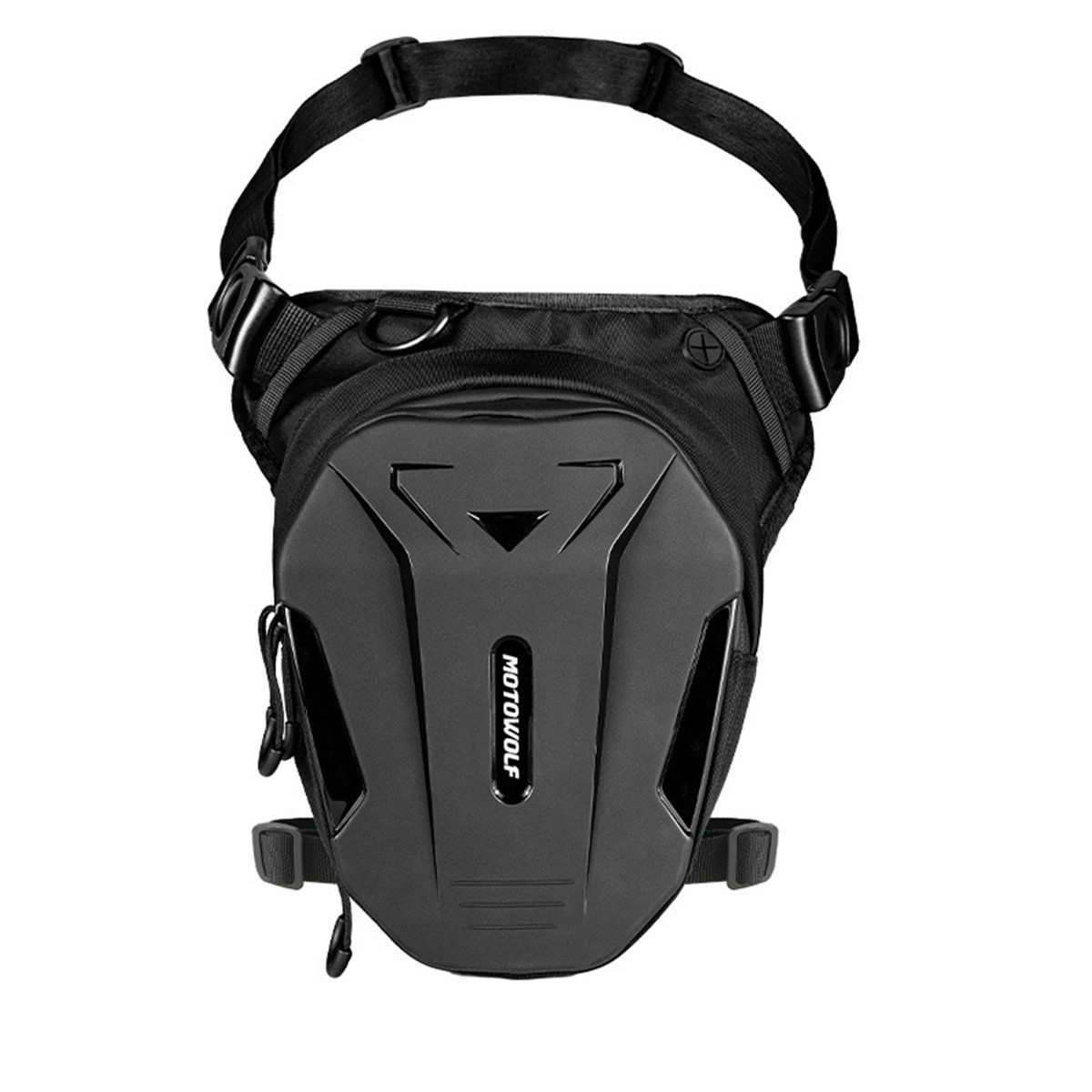 MOTOWOLF - Bolso de cintura para motociclismo Motowolf 0718 Impermeable