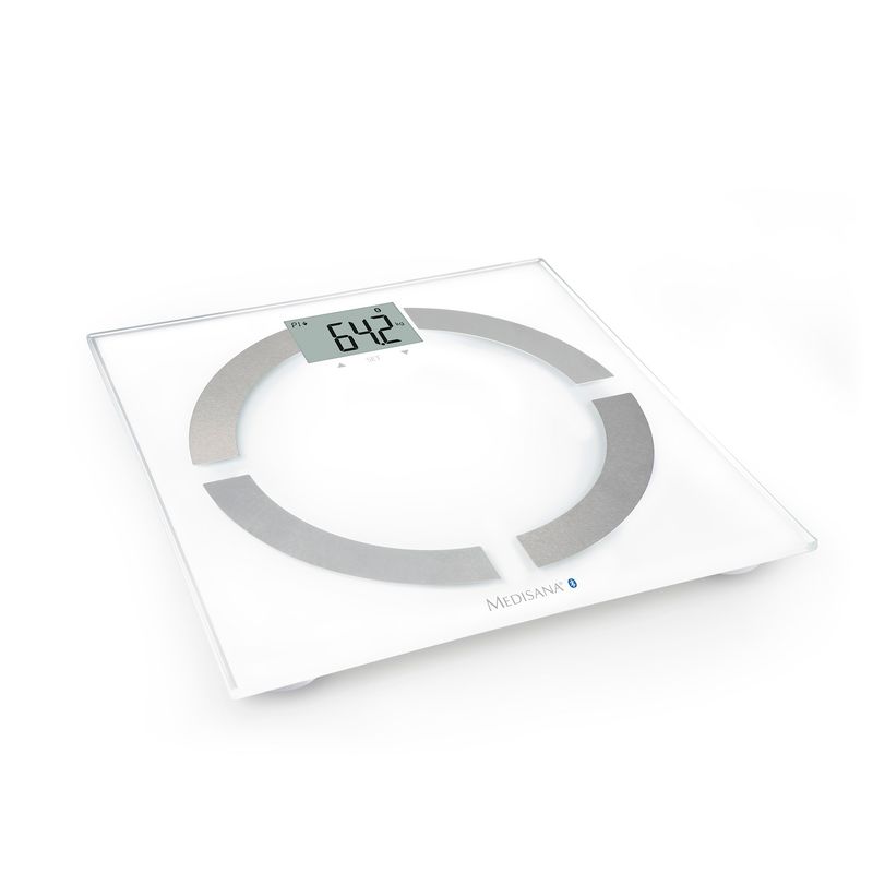 MEDISANA - Báscula Pesa con análisis corporal y Bluetooth Connect Medisana Blanco
