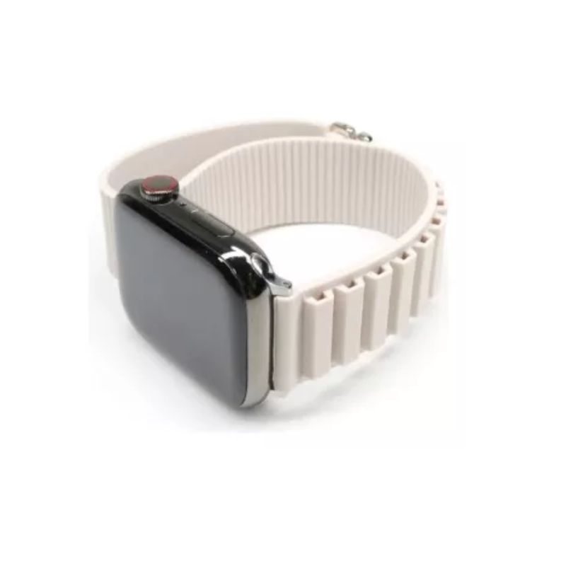 GENERICO - Correa De Silicona Para Iwatch Ultra Series 8 7 6 Se- 444549mm-BEIGE