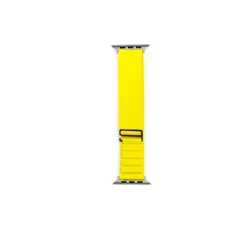 GENERICO - Correa De Silicona Para Iwatch Ultra Series 8 7 6 Se-444549-AMARILLO