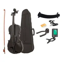 EPIC - Violín Profesional 44 Negro con Estuche Rígido