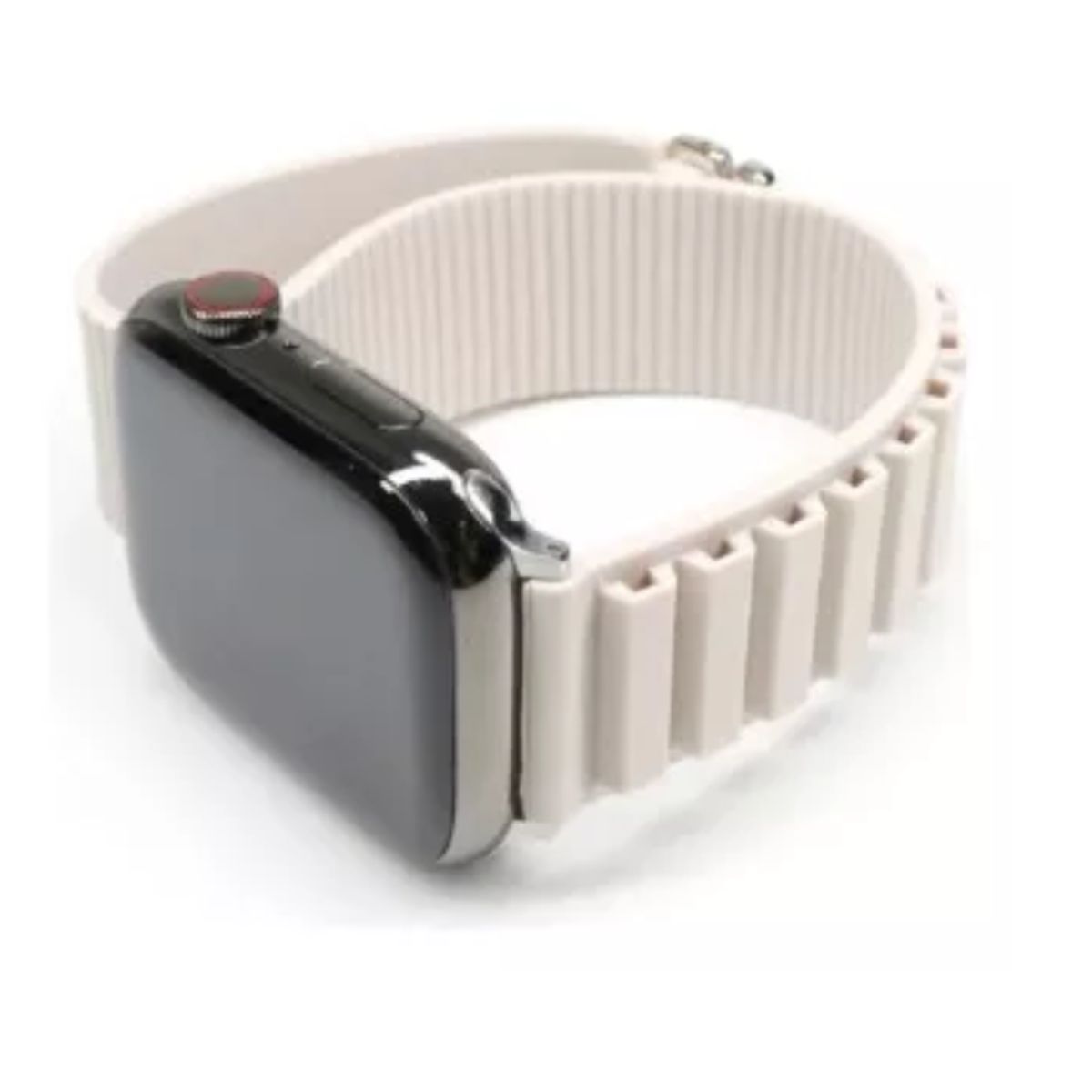 GENERICO - Correa De Silicona Para Iwatch Ultra Series 8 7 6 Se- 384041mm-BEIGE
