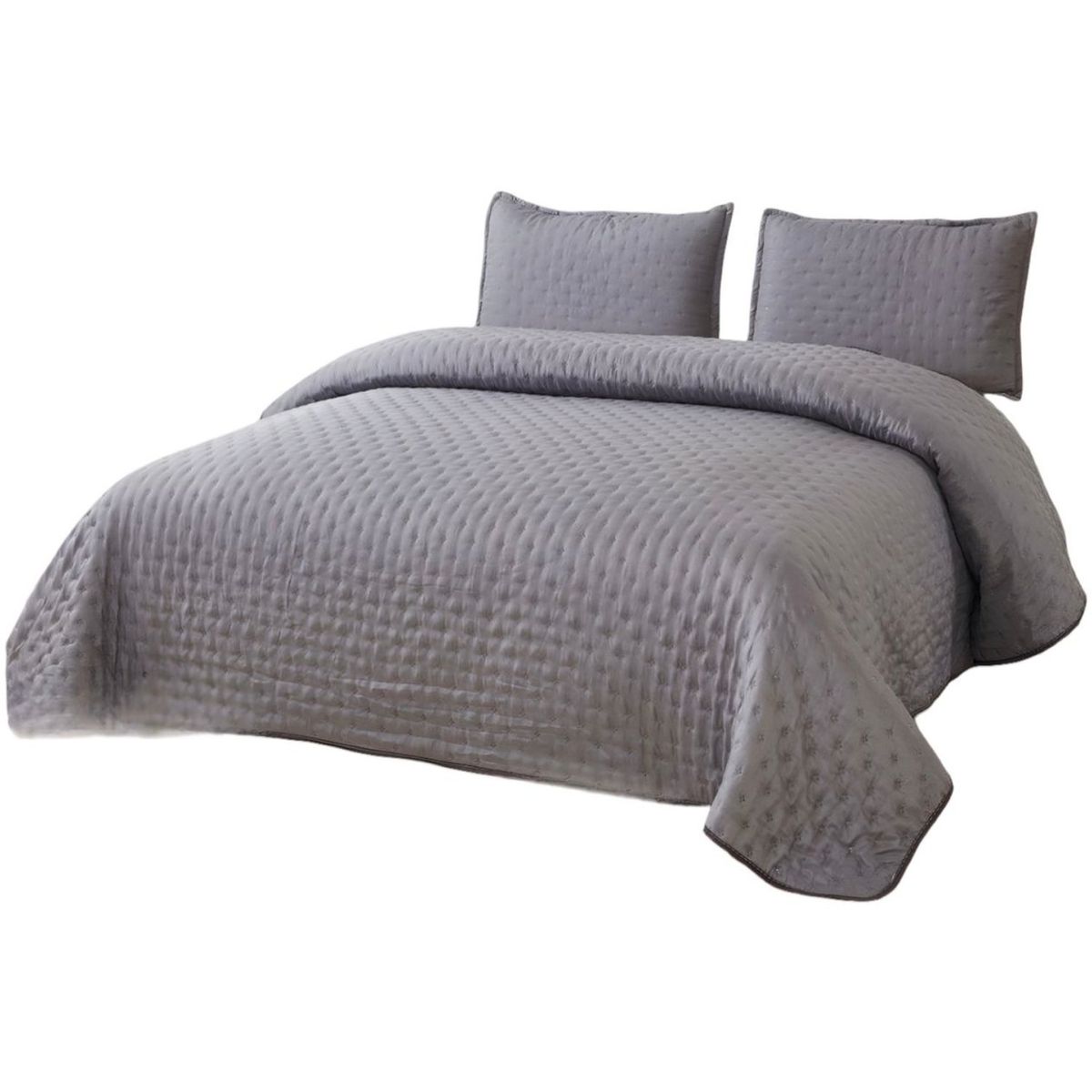 GENERICO - Quilt 100% Algodón 2 Plazas - Cubrecama Premium C1