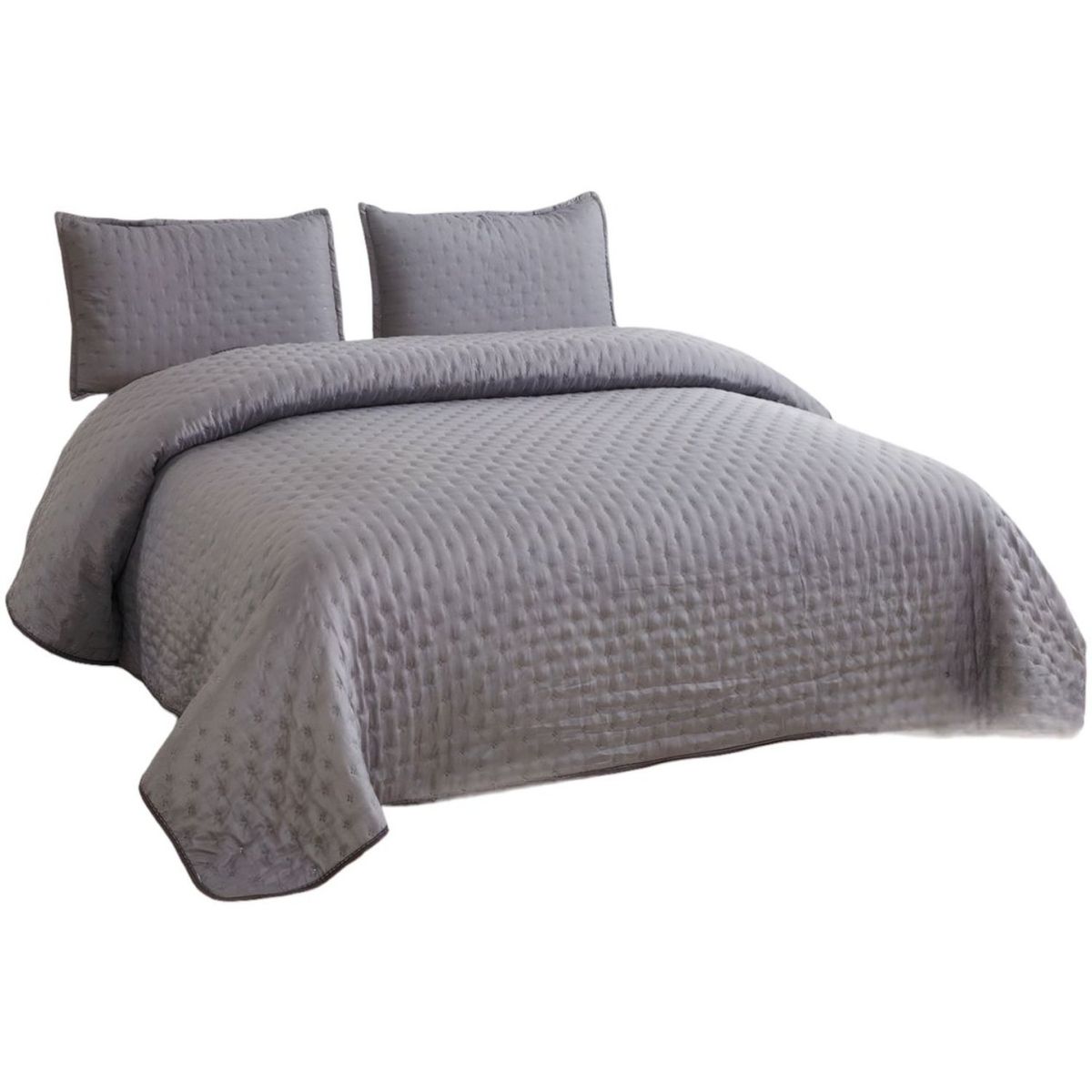 GENERICO - Quilt 100% Algodón 2 Plazas - Cubrecama Premium C1