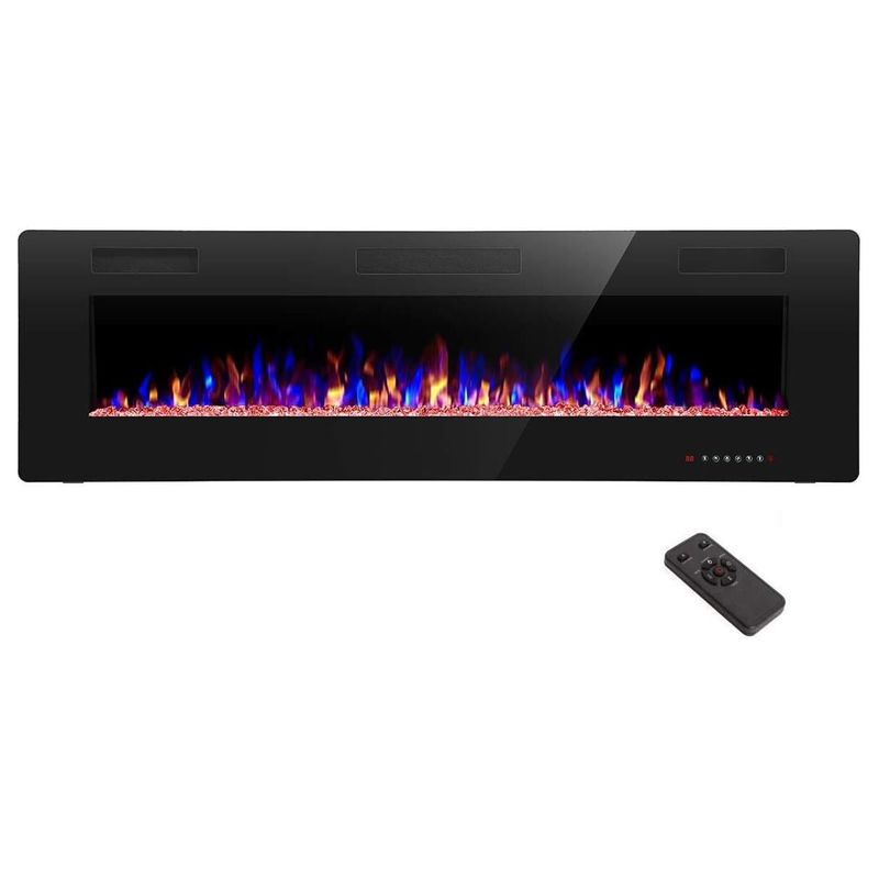 RW FLAME - Chimenea Eléctrica Empotrable 60 pulgadas - R.W Flame