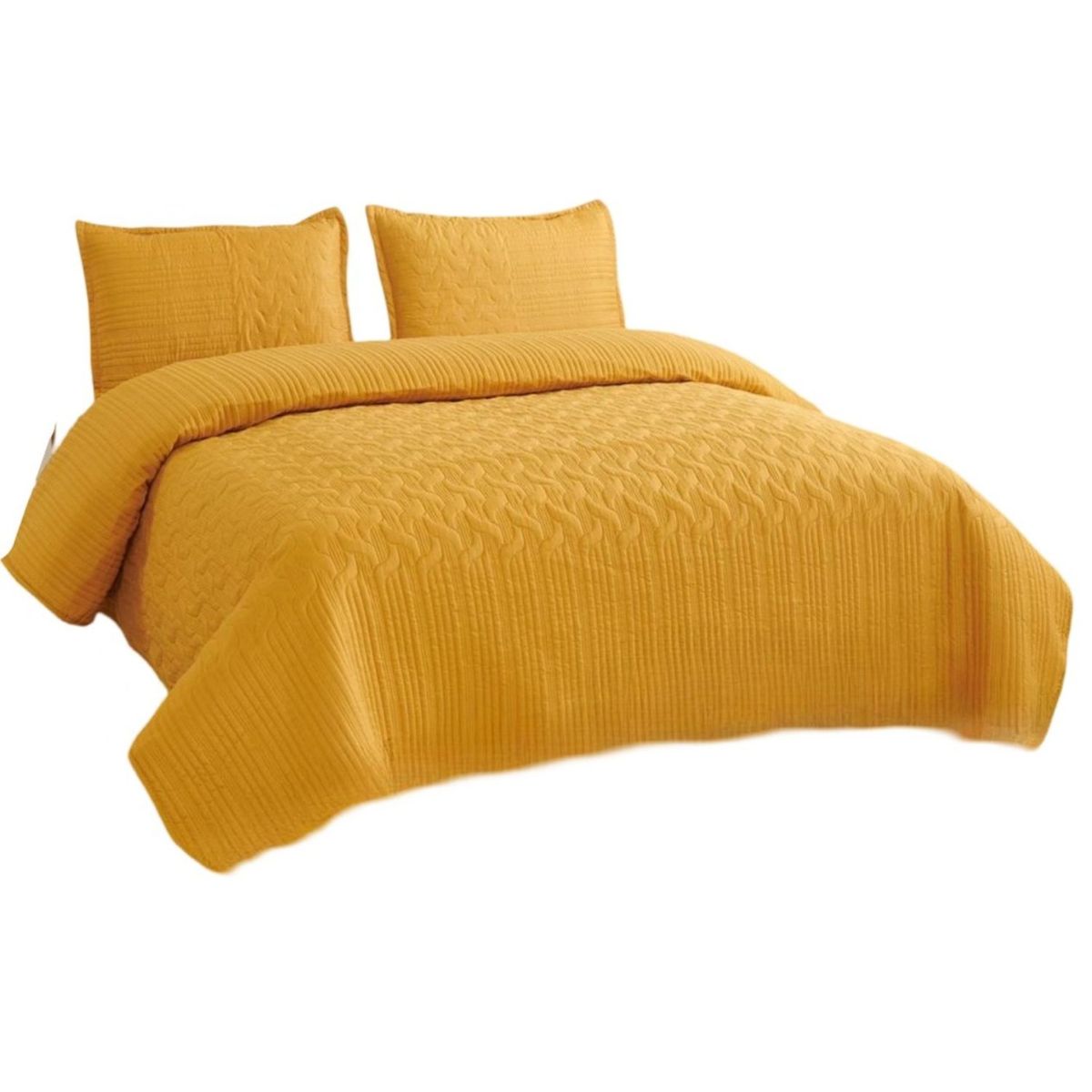 GENERICO - Cubrecama Quilt 2 Plazas Algodón 100% Premium C3