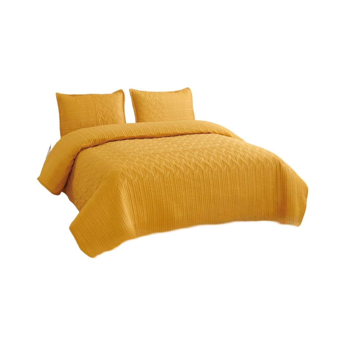 GENERICO - Cubrecama Quilt 2 Plazas Algodón 100% Premium C3