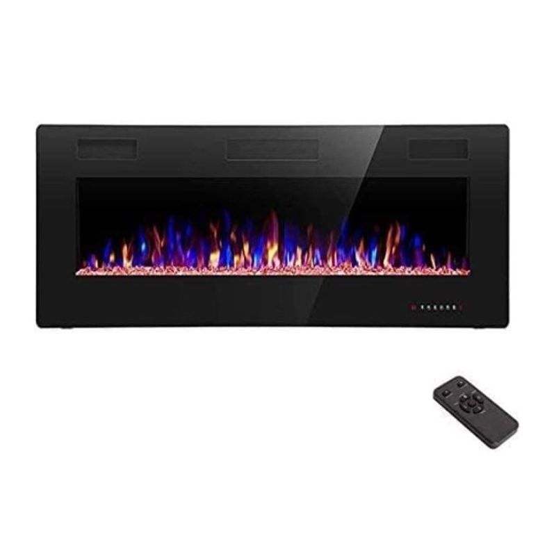 RW FLAME - Chimenea Eléctrica Empotrable 42 pulgadas - R.W Flame