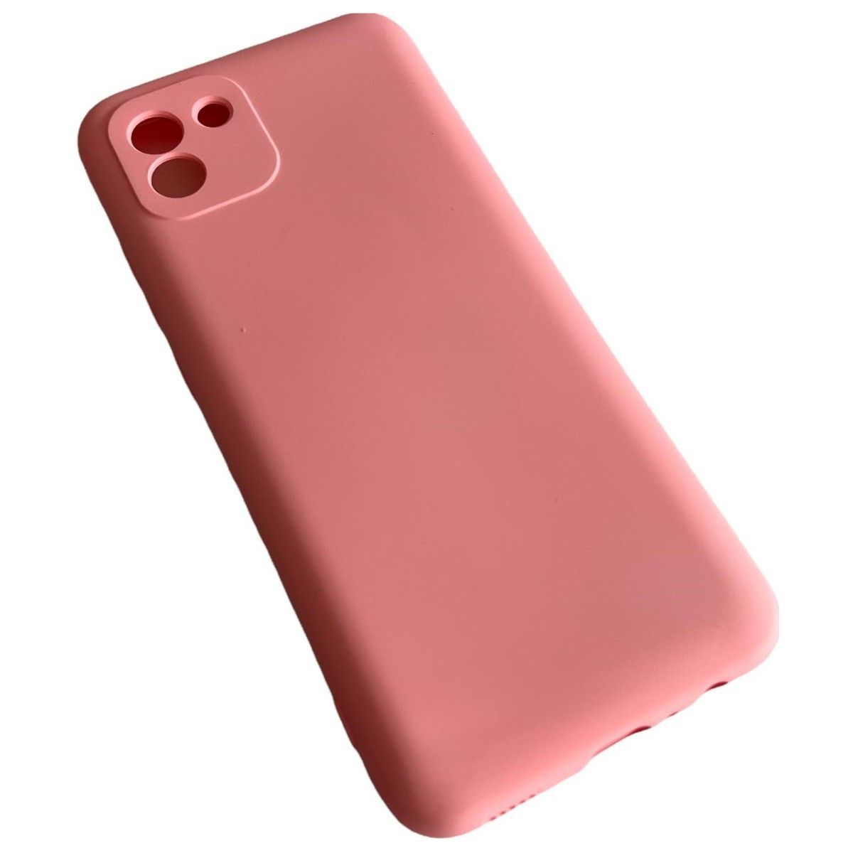 GENERICO - Carcasa Para Samsung A03 Normal Silicona Palo Rosa