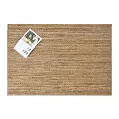 GENERICO - Alfombra de Yute Trenzado Natural 120x180 cm