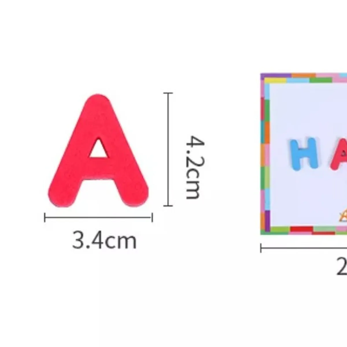 MUNDO MAGIA - Juego Magnético De Letras Y Números 212 Pcs
