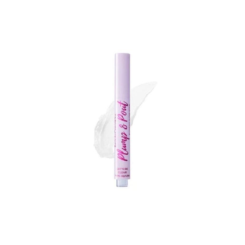 BEAUTY CREATIONS - Gloss Voluminizador PLUMP Lets Be Clear  BEAUTY CREATIONS
