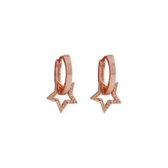 BOAZ JOYAS - ARGOLLAS REILA BAÑADAS EN ORO ROSADO