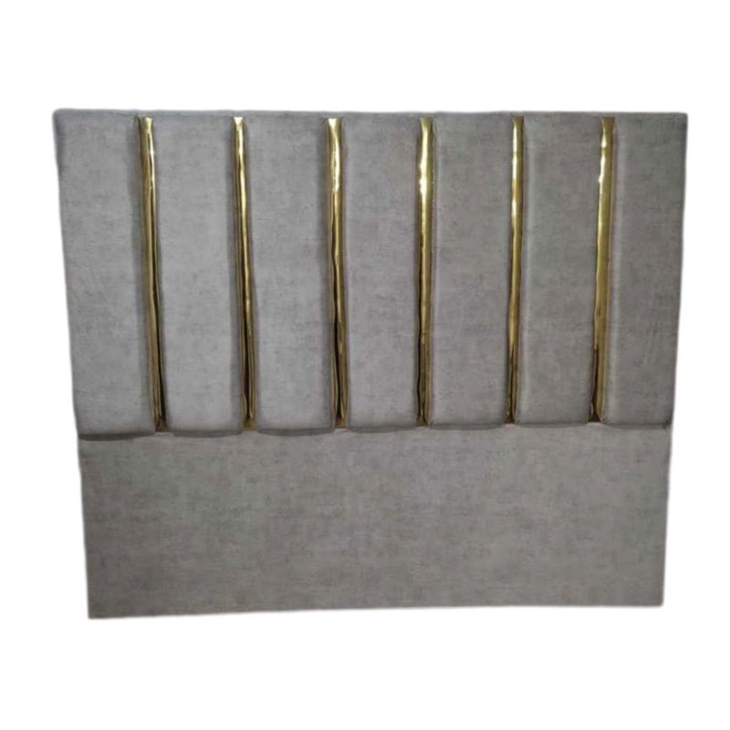 GENERICO - Respaldo tubular PREMIUM FELPA TIPO  MARMOL 2 plazas