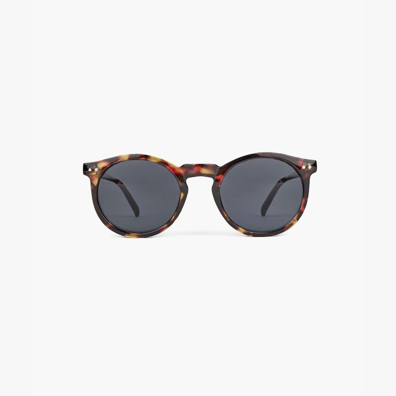 LOUNGE - Lentes De Sol Mujer Redondo Carey Dorado