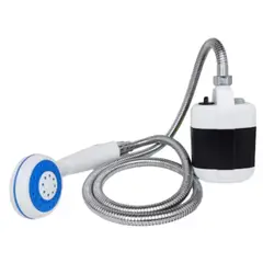 GENERICO - Bomba de ducha portátil para acampar con batería eléctrica recargable por USB