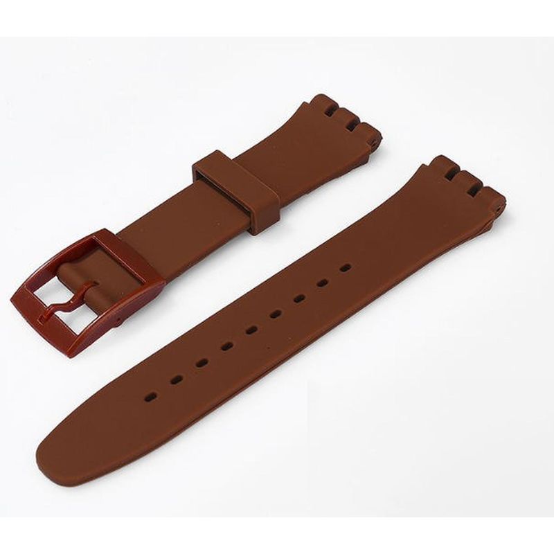 R24 - Correa Compatible Relojes Swatch Silicona 20mm Variedad