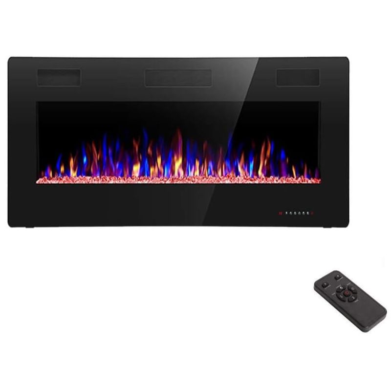 RW FLAME - Chimenea Eléctrica Empotrable 36 pulgadas - R.W Flame