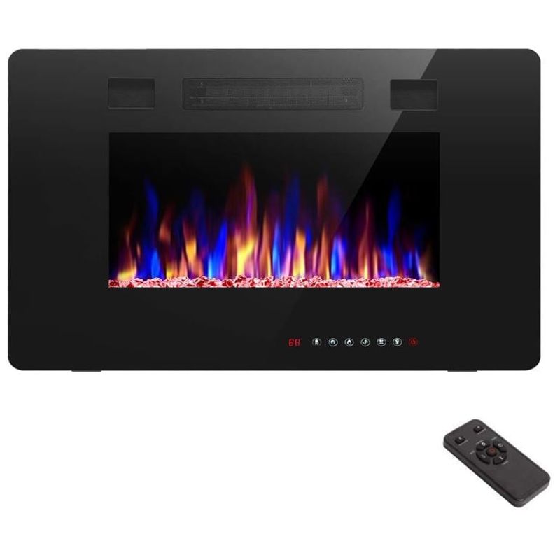 RW FLAME - Chimenea Eléctrica Empotrable 30 pulgadas - R.W Flame