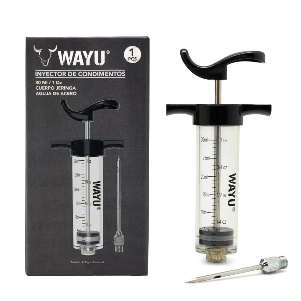 WAYU - Jeringa Meat Inyectora Wayu