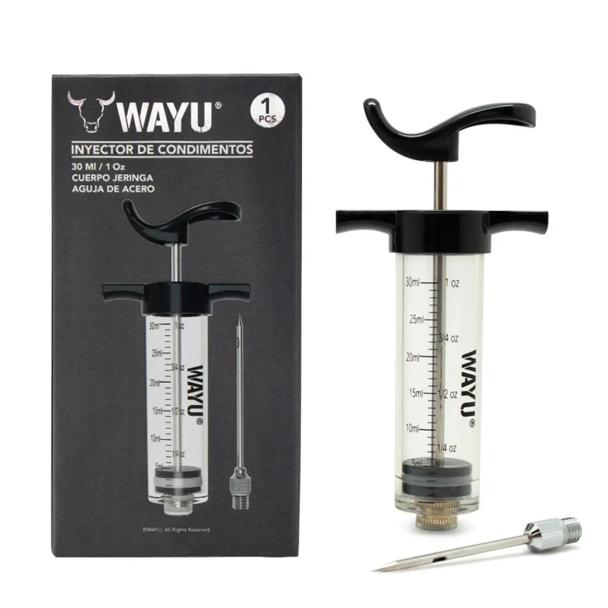 WAYU - Jeringa Meat Inyectora Wayu