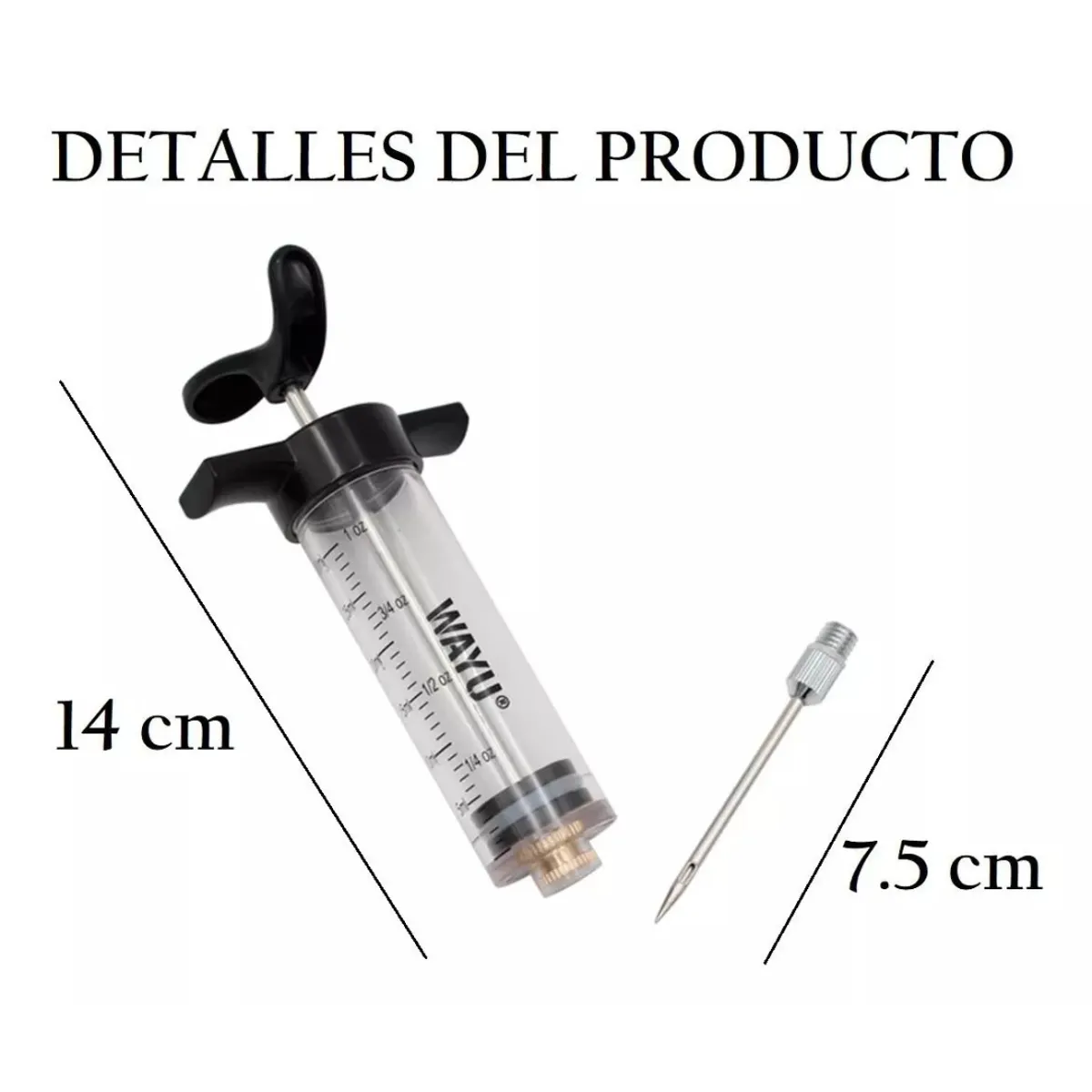 WAYU - Jeringa Meat Inyectora Wayu