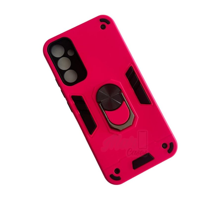GENERICO - Carcasa Para Samsung A34 5g Anti Golpes Anillo Fucsia
