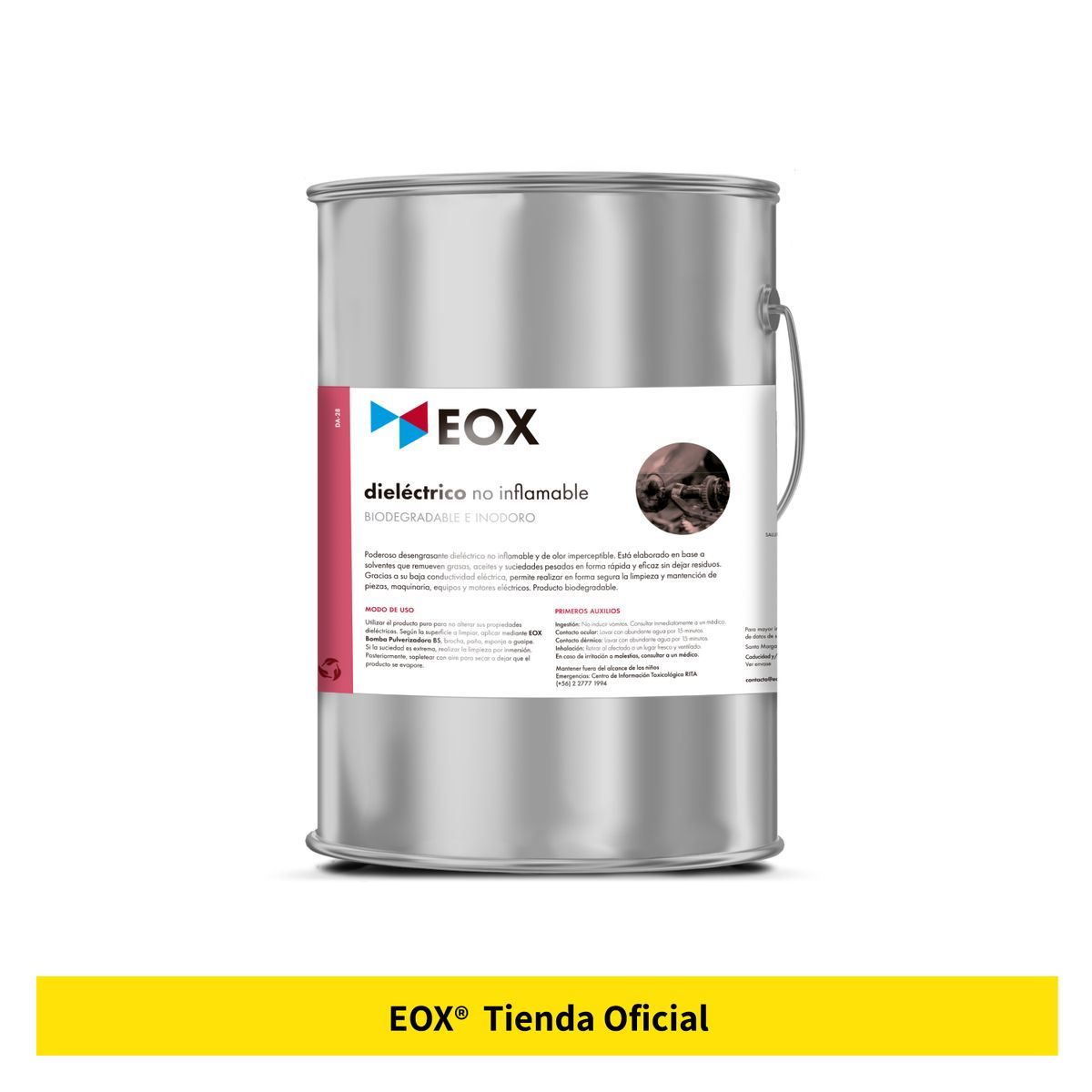 GENERICO - Solvente Dieléctrico No inflamable Inodoro LPU EOX 5 L