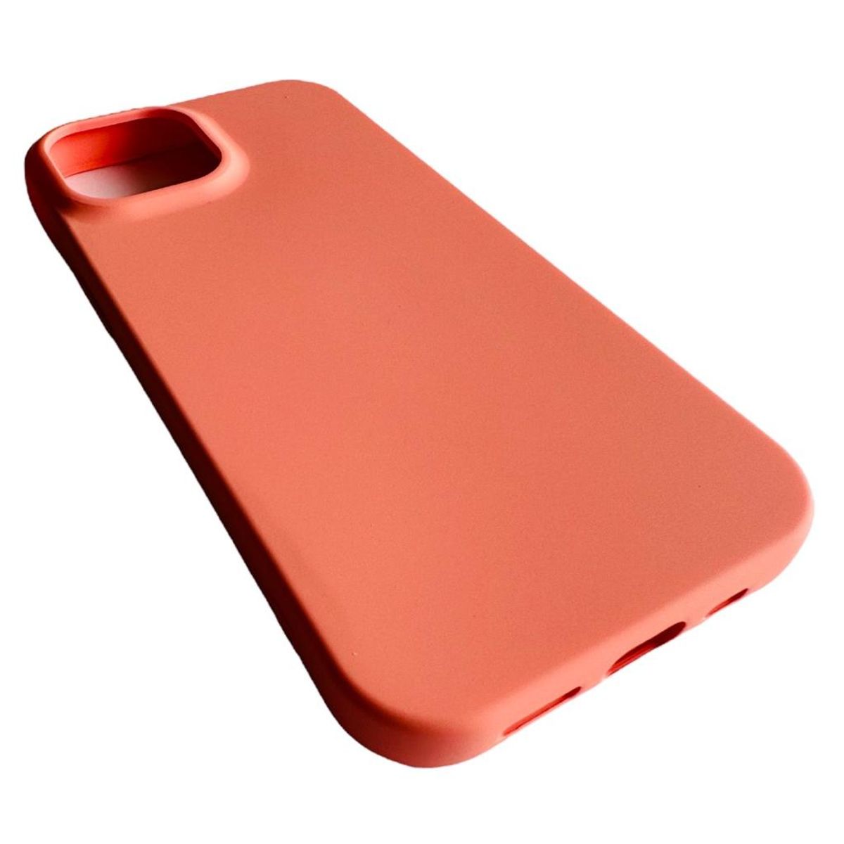 GENERICO - Carcasa Funda Para iPhone 15 Plus Silicona Color Rosa Palo