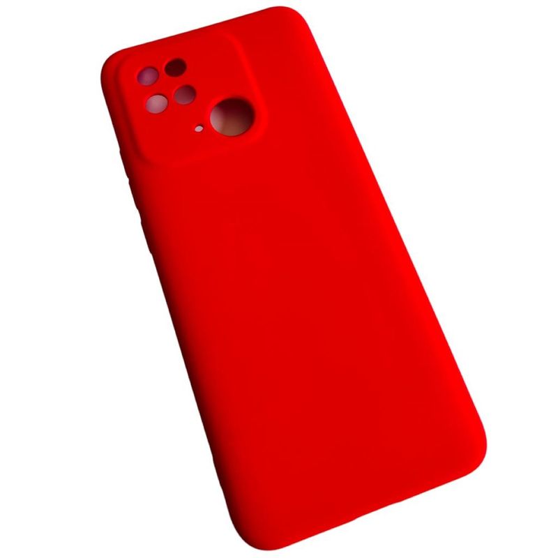 GENERICO - Carcasa Funda Para Xiaomi Redmi 10c Silicona Color Rojo