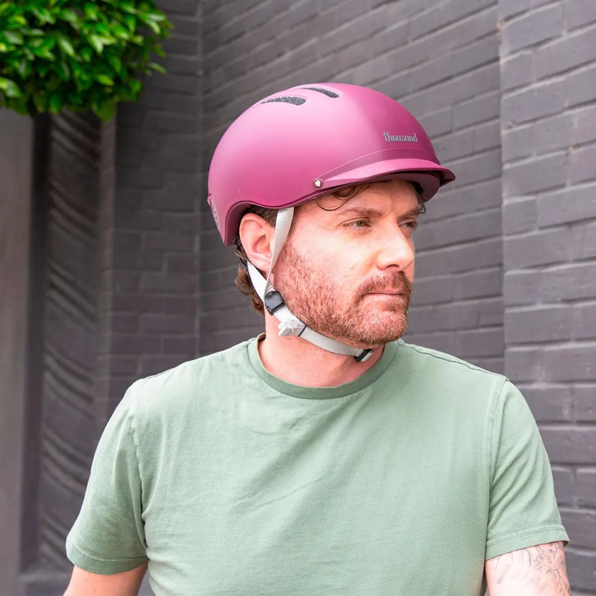 THOUSAND - Casco de Bicicleta y Skate Thousand Chapter MIPS - Vino - L