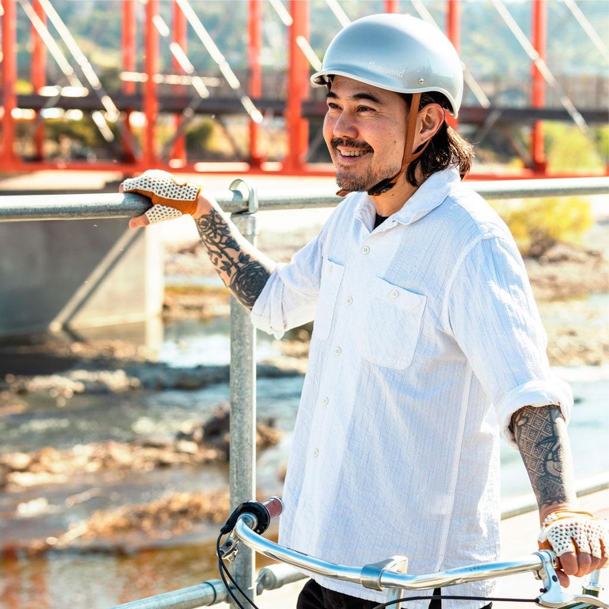 THOUSAND - Casco de Bicicleta y Skate Thousand Heritage 2.0 - Gris - M