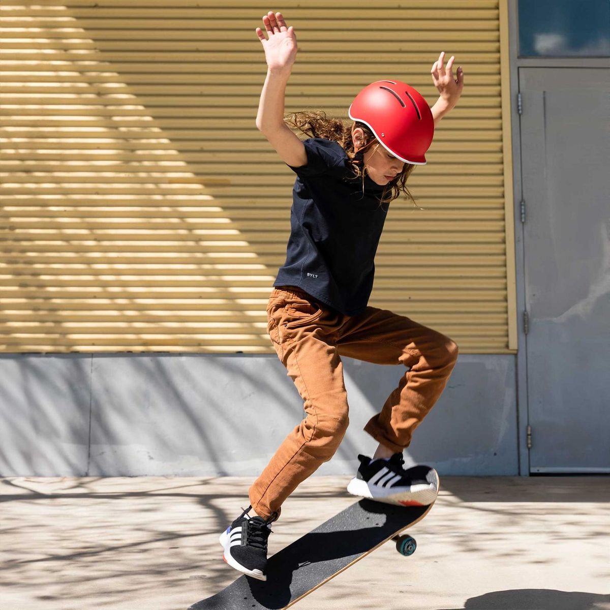 THOUSAND - Casco de Bicicleta y Skate Infantil Thousand Jr. (3-11 años) - Rojo