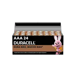 DURACELL - Pack AAA 24 unidades