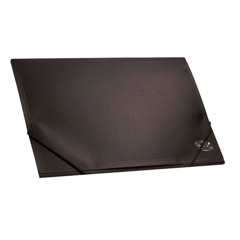 ADIX - Carpeta Plástica con Elástico Adix Negro Oficio