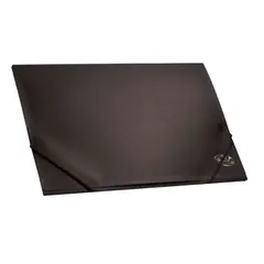 ADIX - Carpeta Plástica con Elástico Negro Oficio