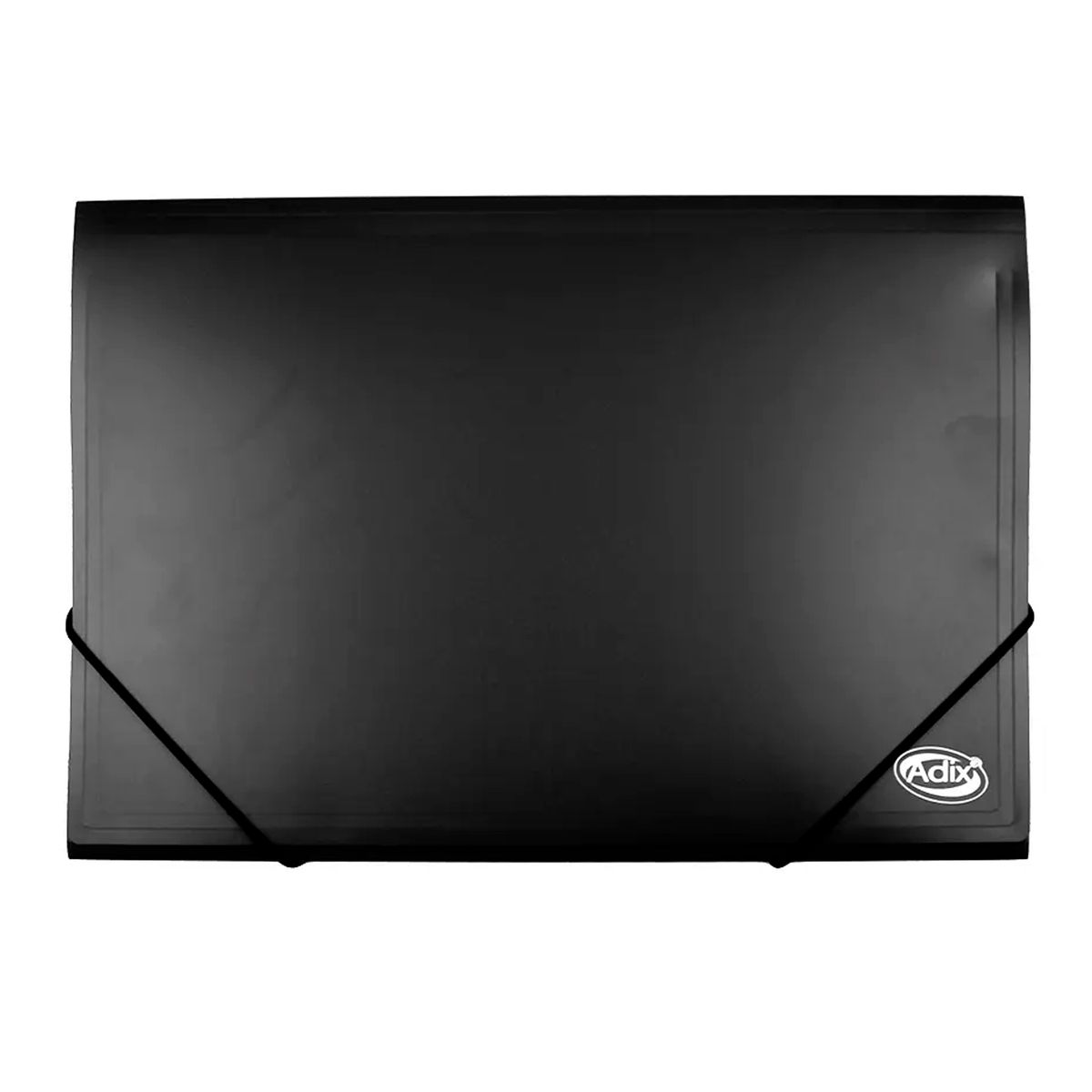 ADIX - Carpeta Plástica con Elástico Adix Negro Oficio