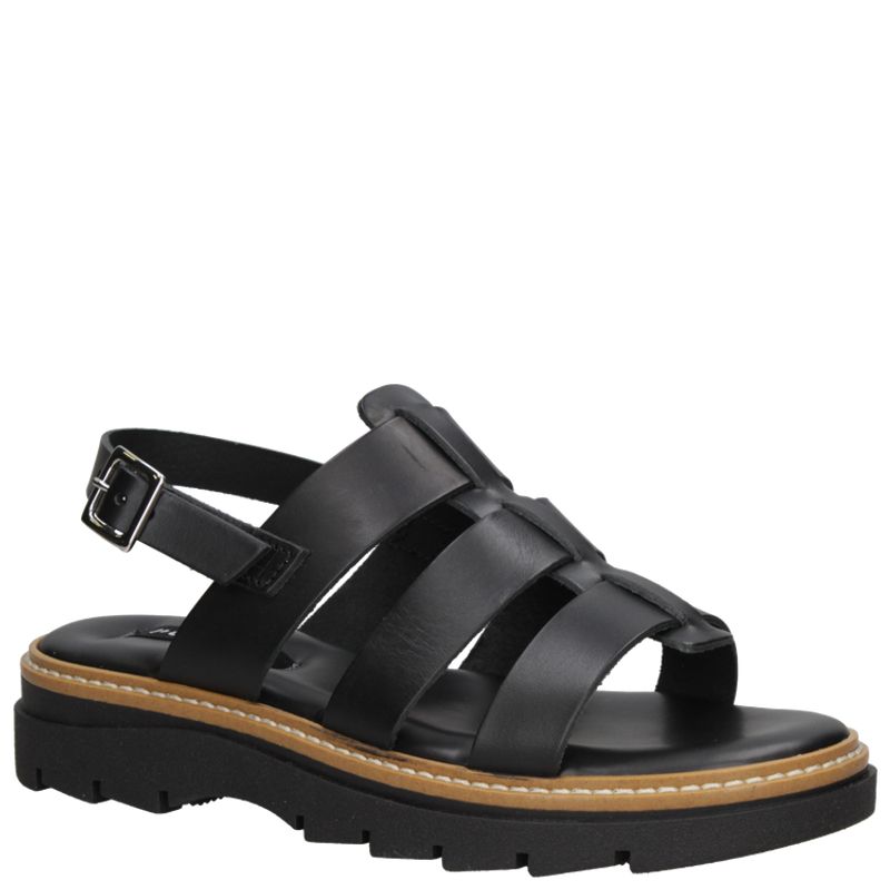 POLLINI - Sandalia Casual Mujer Negro Pollini