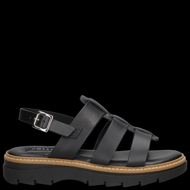 POLLINI - Sandalia Casual Mujer Negro Pollini